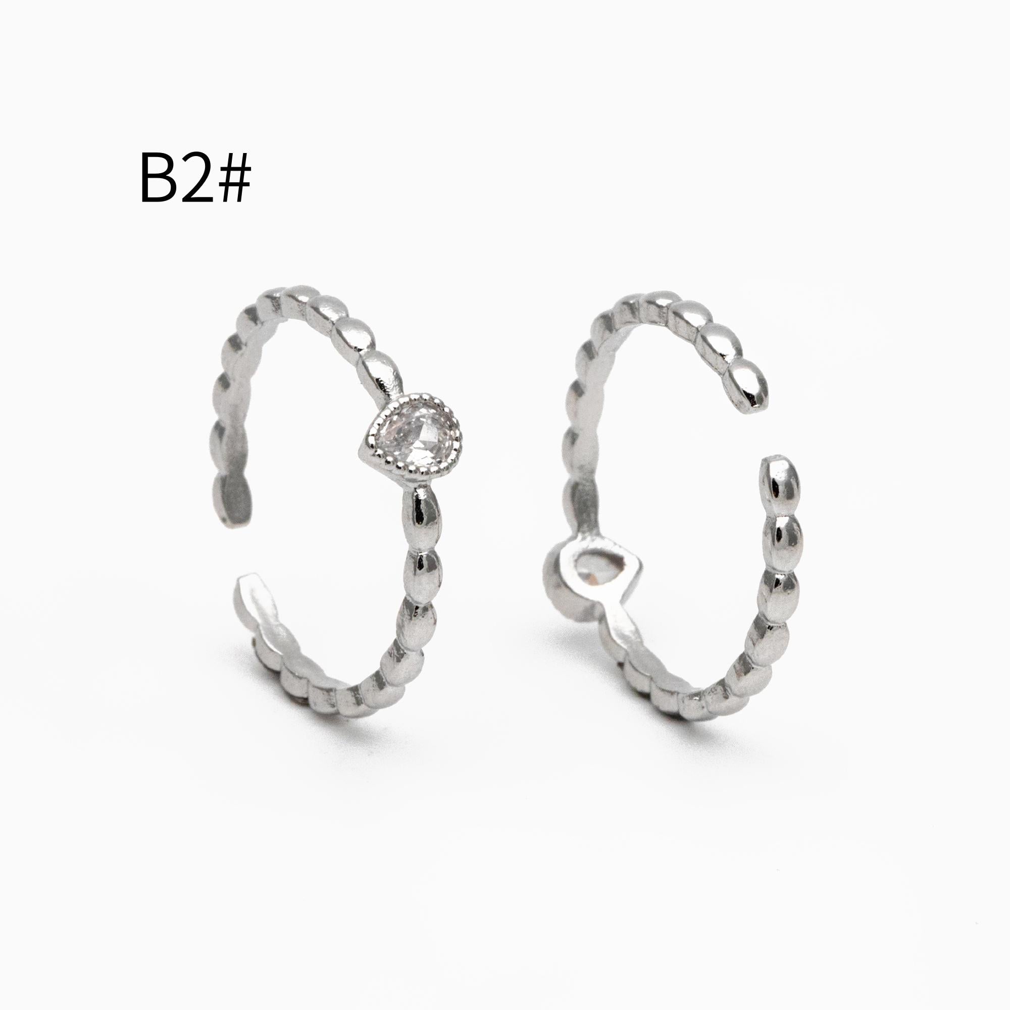 4pcs Gold/ Silver Minimalist Ring, Finger Ring, Everyday Ring, Modern Style Ring, Fashion Rings, Dainty Rings (#JZ-022)